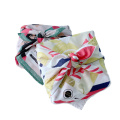 Custom Design Japanese Furoshiki Wrapping Cloth Gift Bag Wrapping